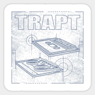 Trapt Technical Drawing Sticker